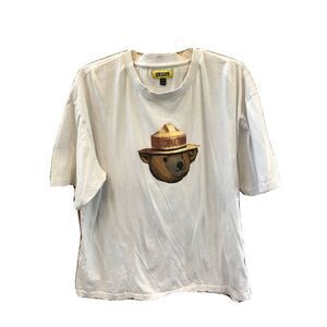 Chinatown Market Bear Graphic White T Shirt Men XXL Pullover Stretch Cotton